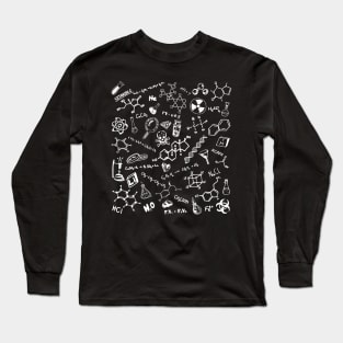 Chemistry Background 2 Long Sleeve T-Shirt